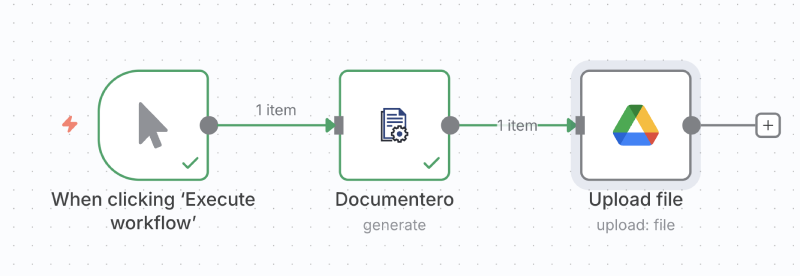 Documentero Workflow